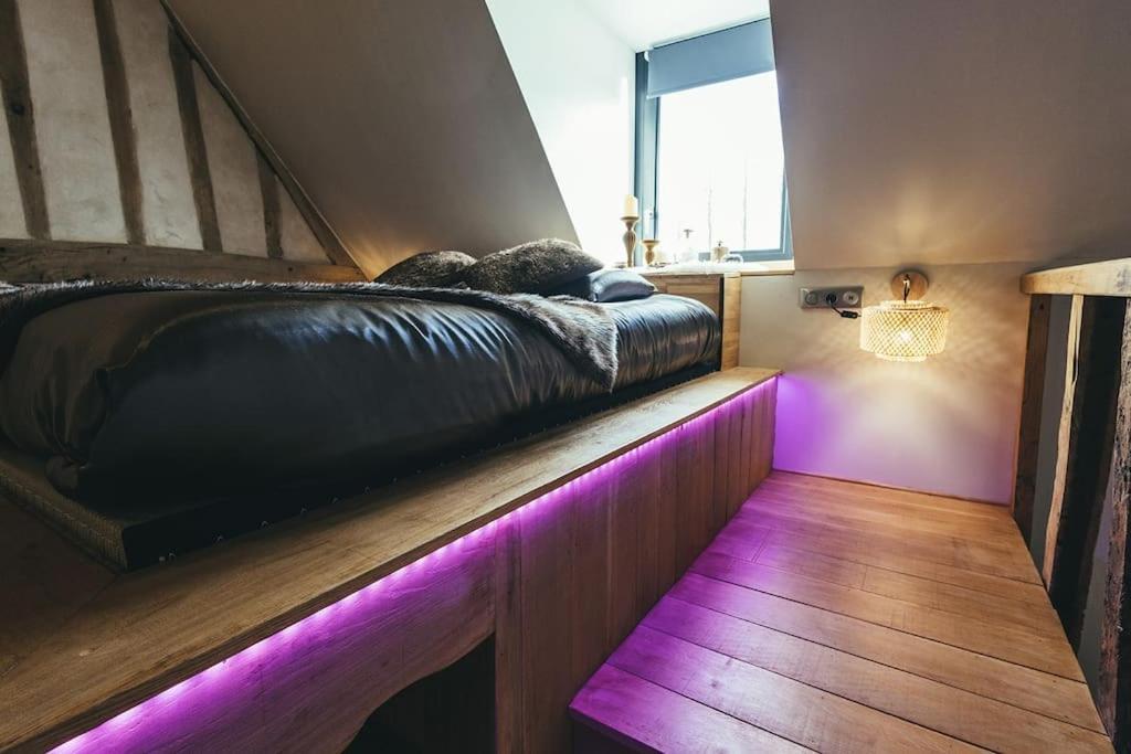 Le Duplex De L'Etoile Home Cinema Jacuzzi Et Sauna Privatif Longmesnil Exterior foto